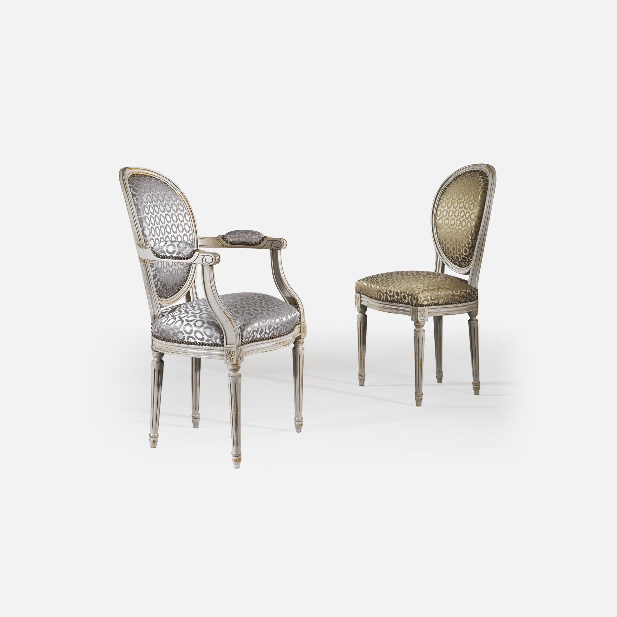 Louis XVI Medallion chair